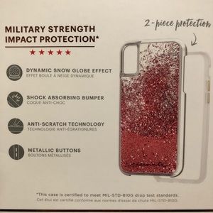 Case-Mate-for iPhone® X - Rose Gold Waterfall